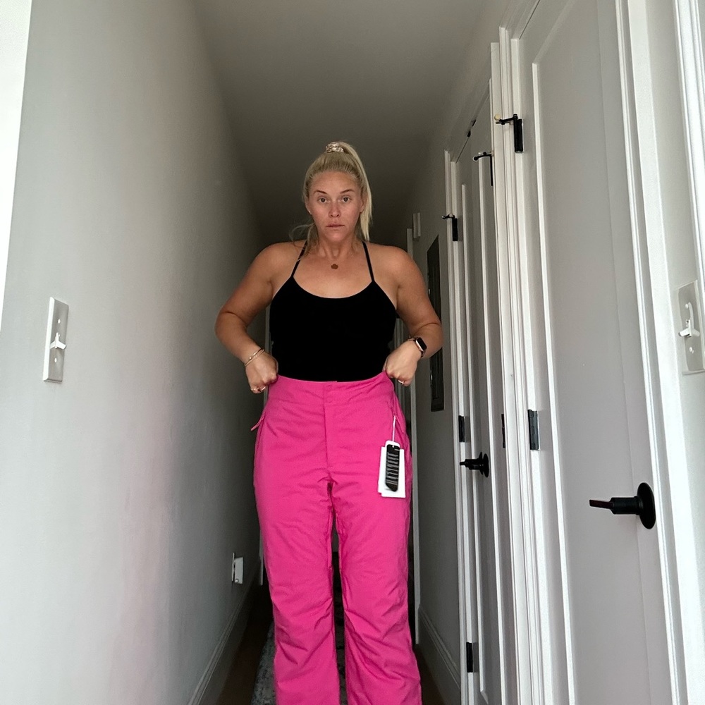 Women’s Hot Pink Ski Pants - NWT